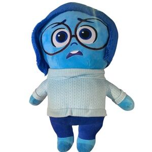Disney and Pixar Inside Out 2 Large Plush Sadness,